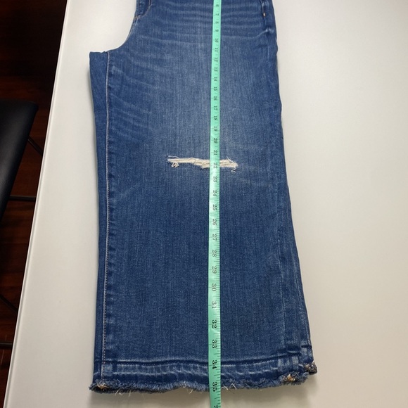 Chicos High Rise Straight Leg Crop sz16R - Picture 7 of 7